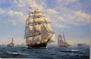 Seascape, boats, ships and warships. 15